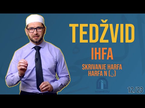 TEDŽVID: IHFA - SKRIVANJE HARFA N (ن)