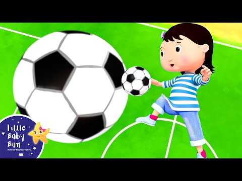Soccer Song | Nursery Rhymes & Kids Songs | Learn with Little Baby Bum