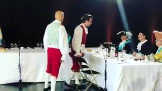 Reconstitution de la Loge de table de La Française de Bordeaux, le 20 décembre 1761.