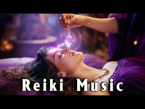 (No Ads) Reiki Healing Music, Heals Damage In The Body, Healing Stress, Anxiety and Depression