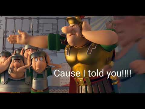 Asterix 2014: most funniest scene with subtext