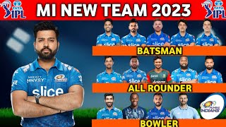 IPL 2023 | Mumbai Indians Team Full Squad | MI Full Squad 2023 | MI Team New Players List 2023