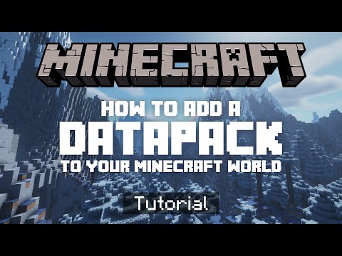 KasaiSora - How To Add A Datapack To Your Minecraft World/Server