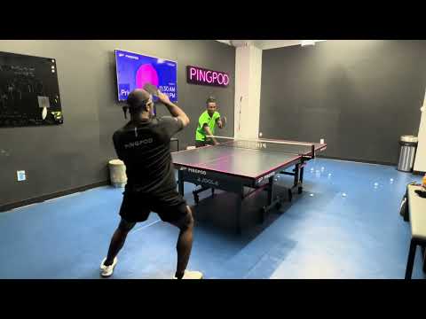 Strengthening my basics in table tennis - Kazeem Makanjuola