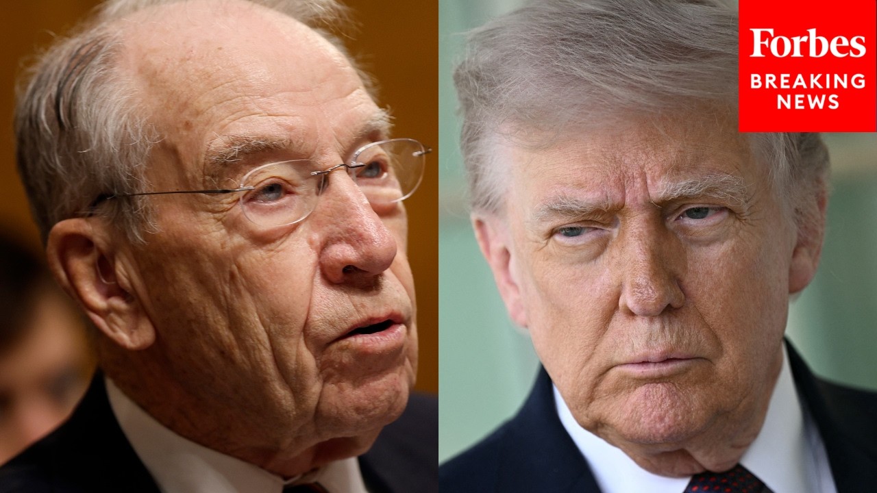 Video | Chuck Grassley Praises Trump's 'Sustained Leadership' Amid War With Iran