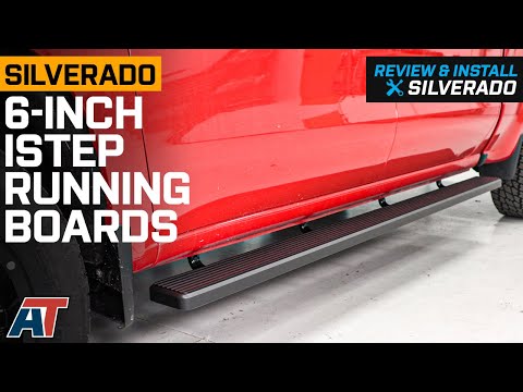 2019-2022 Silverado 6-Inch iStep Running Boards; Black Review & Install