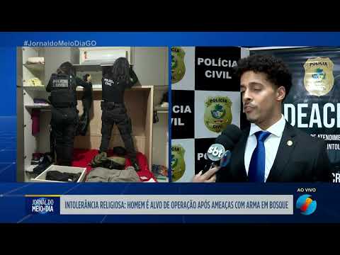 Homem é investigado por intolerância religiosa em Aparecida de Goiânia