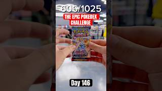 Prismatic Evolutions on Day 146 of The Epic Pokedex Challenge #pokemon #pokemoncards #pokemontcg