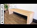 The $60 Scandinavian Bench - Super Easy DIY Project!