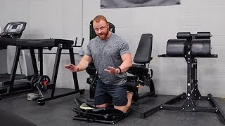Nordic Hamstring Curl exercise video thumbnail