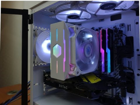 darkFlash DLM22 RGB 강화유리 화이트