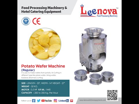 Potato Slicer Machine Stainless Steel Body