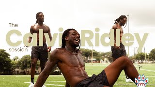 Tennessee Titans WR Calvin Ridley Training Session