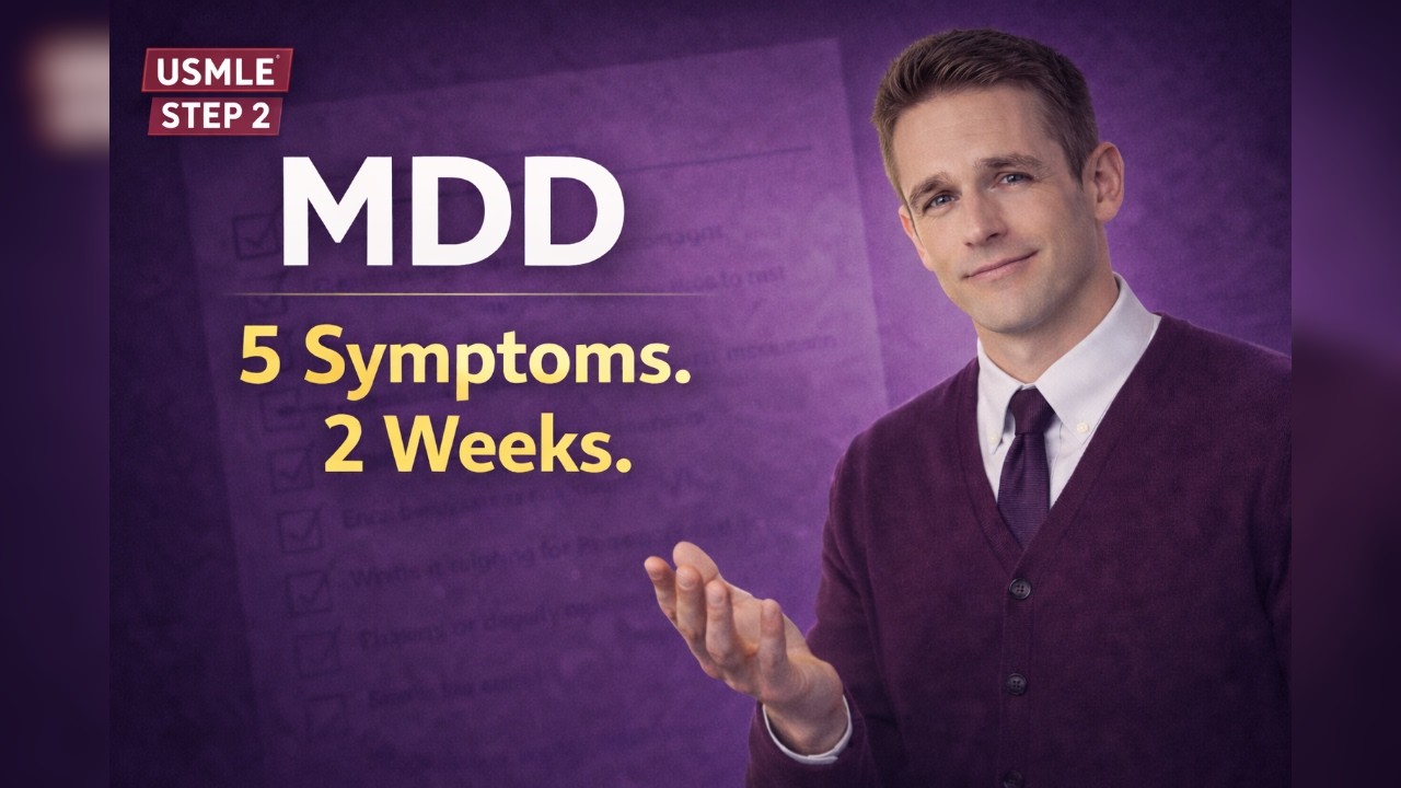 Major Depressive Disorder (MDD) – Diagnosis, Differentials, Treatment | CRASH! Psychiatry