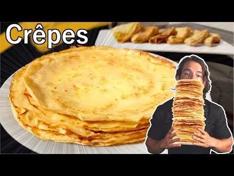 Recette de crêpe facile : Parfait pour Chandeleur ! Easy Crepe Recipe: Perfect for Candlemas! [ENG]