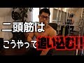 40cm越えの上腕を作るオススメ二頭筋トレーニング