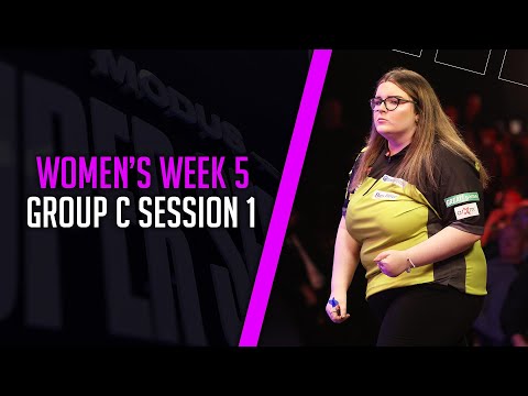 GROUP C HAS LANDED!?!🤩🎯 | Live Darts |  Women's Week 5 | Group C Session 1