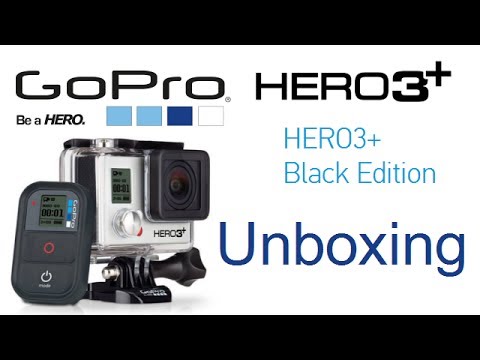 GoPro Hero 3+ (3 Plus) Black Edition Unboxing, Box Contents Explained & Hands On Review