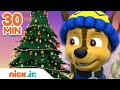 PAW Patrol BEST Holiday Rescues! ❄️ | 30 Minute Compilation | Nick Jr.