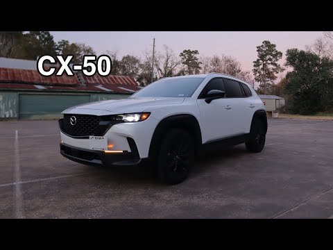 My 2025 Mazda CX50 + Quick Mods (Lower Grill, Plate Relocate) | Flake Garage