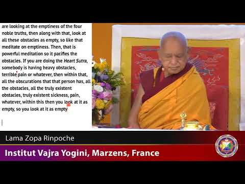 20190527 2100 LZR IVY FRANCE - Only be realizing emptiness you can be free from samsara