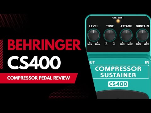 Behringer CS400 Compressor Sustainer Pedal - Excellent Condition. image 7