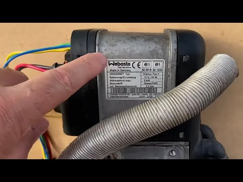 Fitting a Webasto fuel burning heater - Part 3 of 8