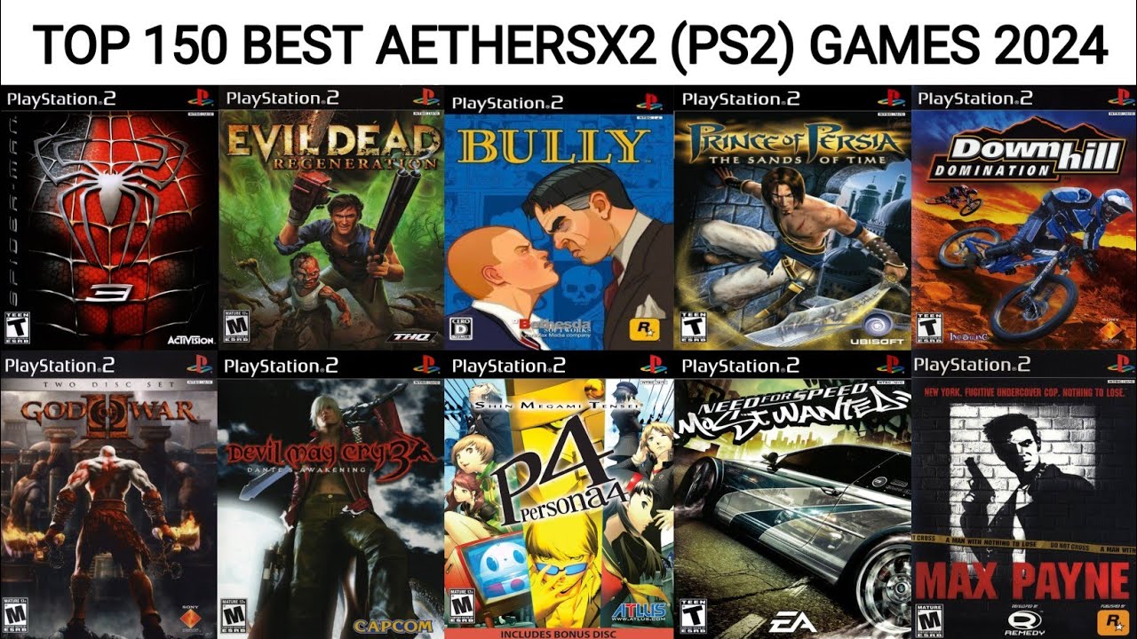 Top 150 Game Aethersx2 Terbaik 2024 | Game PS2 Terbaik | Emulator PS2 Android