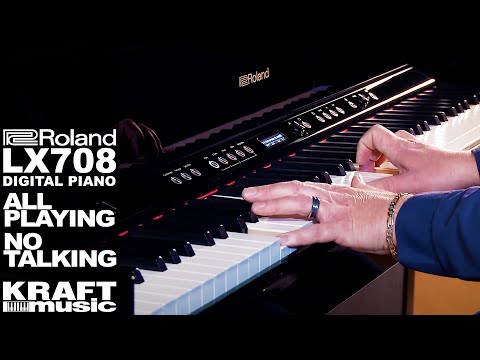 Roland LX708 Digital Piano - All Playing, No Talking with Scott Currier