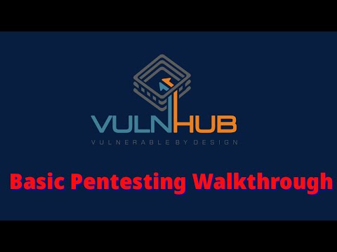 Penetration Testing For Beginners | Basic pentesting 1 Vulnhub Walkthrough CTF