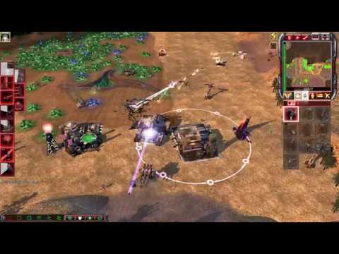(HD006) - Command & Conquer 3 Kane's Wrath - 4v4 - Tiberium Gardens