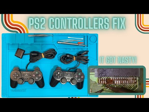 Fixing two PS2 controllers