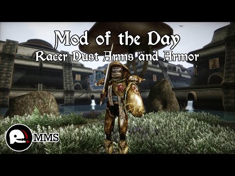 Morrowind Mod of the Day EP89 - Racer Dust Arms and Armor Showcase