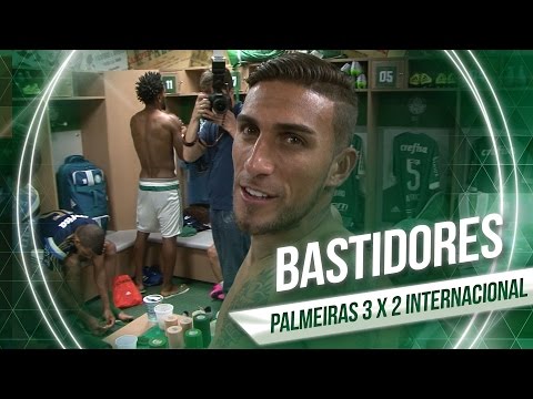 BASTIDORES - Palmeiras 3 x 2 Internacional - Copa do Brasil 2015