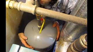 How to replace a Leaking Boiler Expansion tank replacement Quick and EASY SIMPLE FIX repair