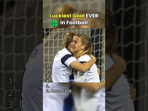 Luckiest Goal Ever in Football🍀
