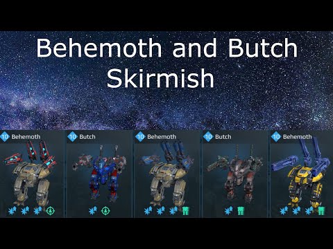 War Robots Behemoth and Butch skirmish