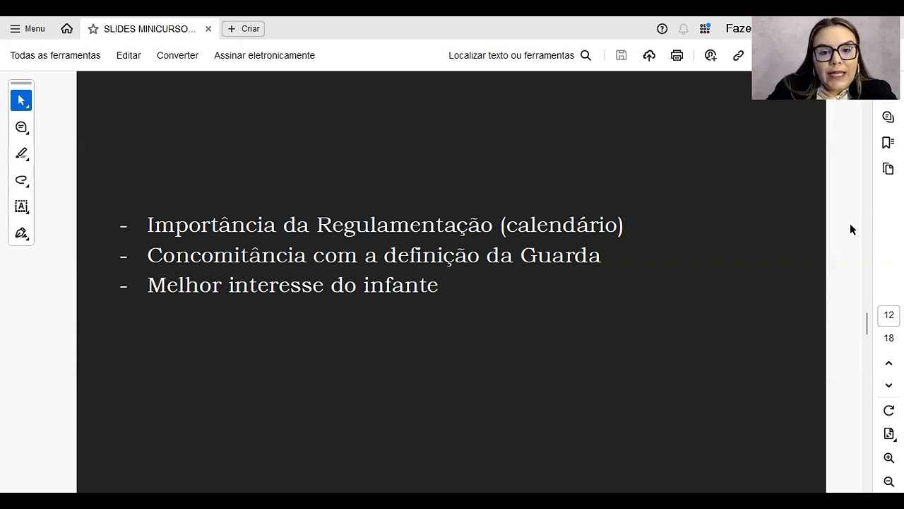 AULA 02 REGULAMENTAÇÃO DE CONVIVÊNCIA