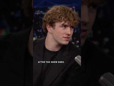 #WalkerScobell is a #StrangerThings fan! #FallonTonight