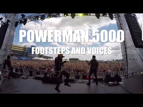 POWERMAN 5000 - Footsteps and Voices
