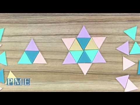 3 pc EQUILATERAL TRIANGLE Geometric Multicutter icing cutter set 3 pc EQUILATERAL TRIANGLE Geometric Multicutter icing cutter set