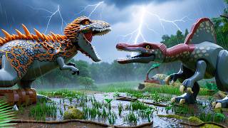 O Novo T-Rex Alpha 06 Destruiu o Espinossauro!