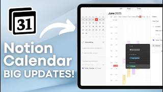 Did You Miss These 3 Major Notion Calendar Updates? (June 2025)