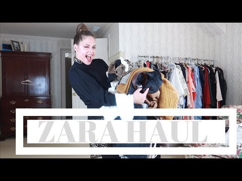 ZARA Fall Clothing Try On Haul Video