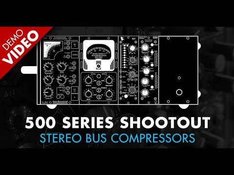 500 Series Bus Compressor Shootout - KMR Demo Room