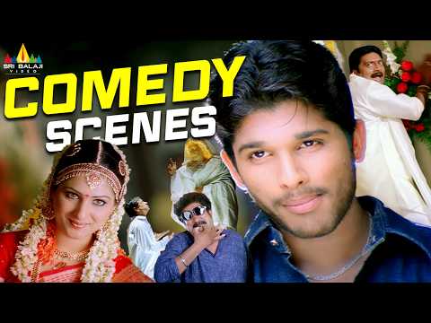 Bunny Movie Ultimate Comedy Scenes Back to Back | Telugu Movie Scenes | MS Narayana | Allu Arjun