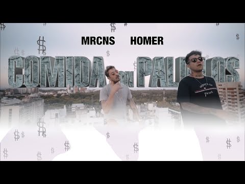 Marcianos Crew x Homer el Mero Mero - COMIDA CON PALILLOS