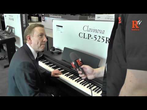 Yamaha Clavinova CLP525 Digital Piano Overview (Musikmesse 2015)