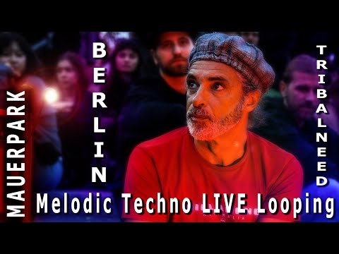 TribalNeed Takes Berlin by Storm🌪️ Melodic Techno Trance Street Party 🎹 Roland Juno 106 🎹 Didgeridoo