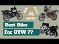 Best Motorcycle For Round The World Travel